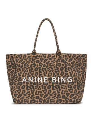 Anine Bing Leo Extra Large Canvas Tote | Bloomingdale's Handbags | Bloomingdale's (US)