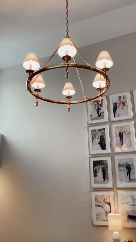 Lighting is the jewelry to my home✨ I finally found the chandelier for our family room @shophouseofblum. They have the most gorgeous, timeless home decor pieces you will find! I feel like this chandelier has created a whole new look for this room, but also goes so well with the rest of my decor. #HouseofBlum #HouseofBlumHome

#LTKHome #LTKVideo