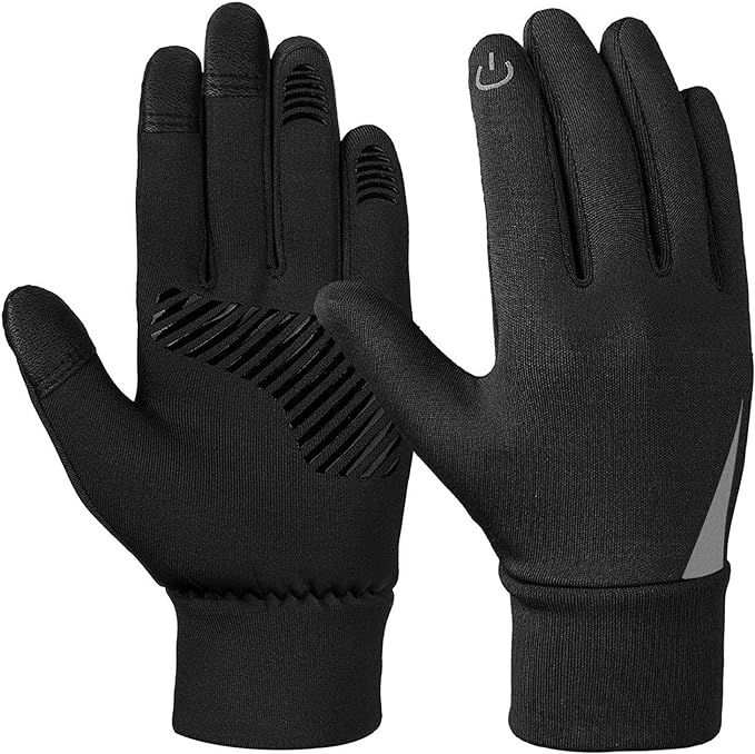 YukiniYa Kids Winter Gloves Back Water Resistant Touchscreen Warm Soft Lining Gloves for Boys Gir... | Amazon (US)