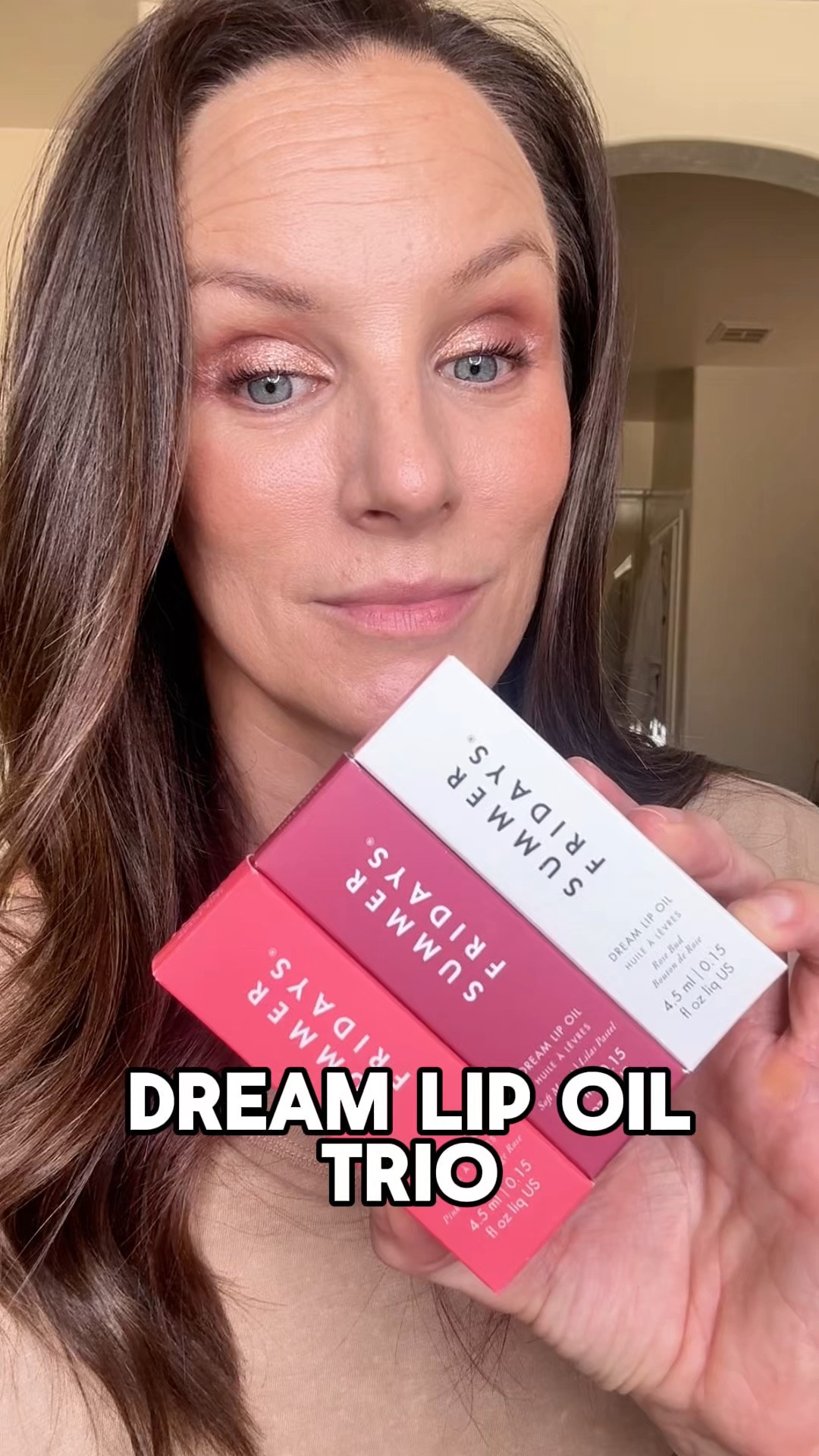 As a lip oil girl, this set speaks my language. 💕 The Summer Fridays Dream Lip Oil Trio gives sheer milky color, gorgeous shine, and lips that stay comfortable all day. #summyfridays #lipoil #tintedlipoil #beautyover40 @Summer Fridays

#LTKOver40 #LTKBeauty #LTKgrwm
