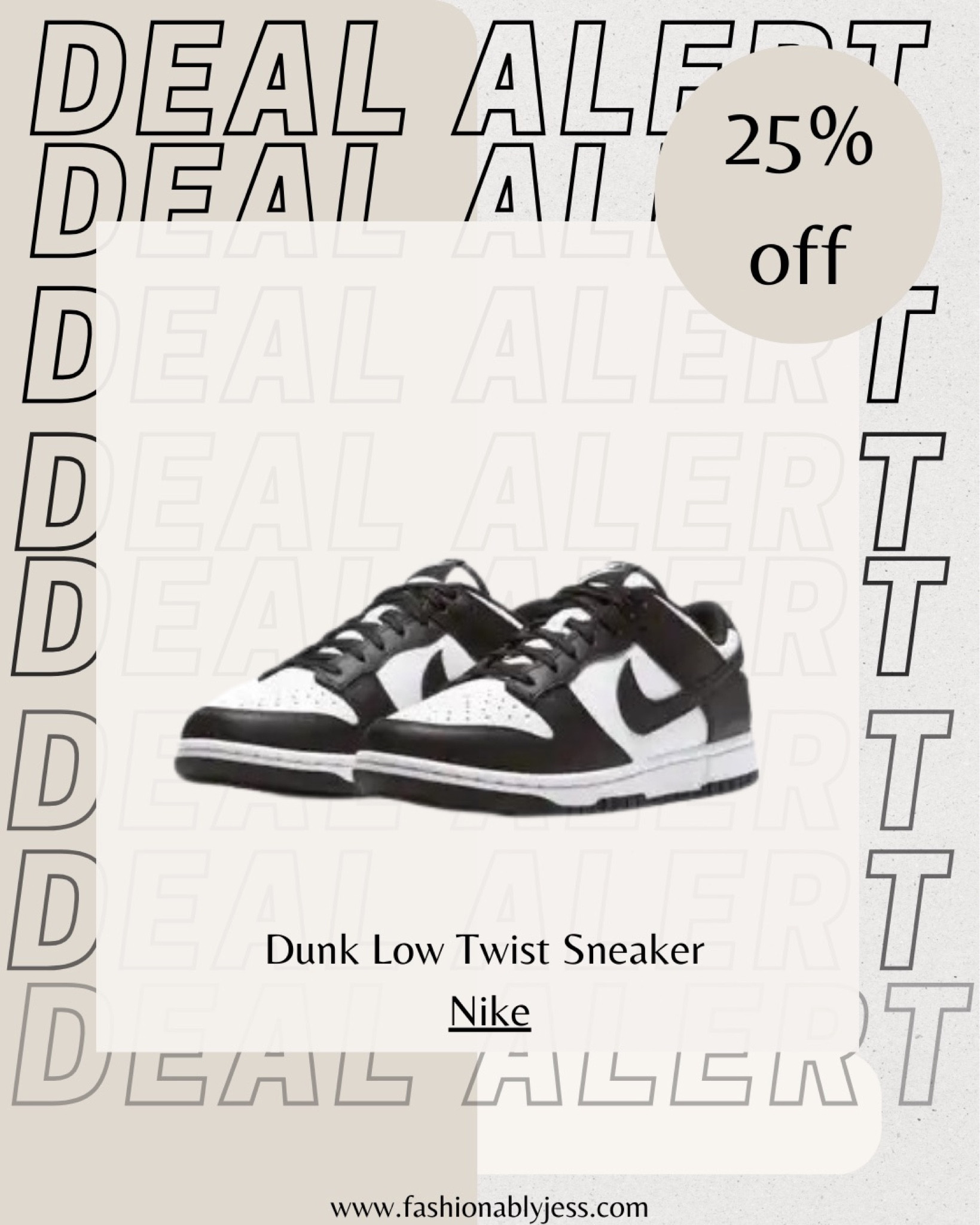 25% off these cute dunk low twist sneakers! Summer outfit staple

#LTKShoeCrush #LTKSaleAlert #LTKStyleTip