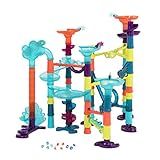 B. toys by Battat Marble Run Toy Set – 62 Piece Educational Building Toy with Lights & Sound – STEM  | Amazon (US)