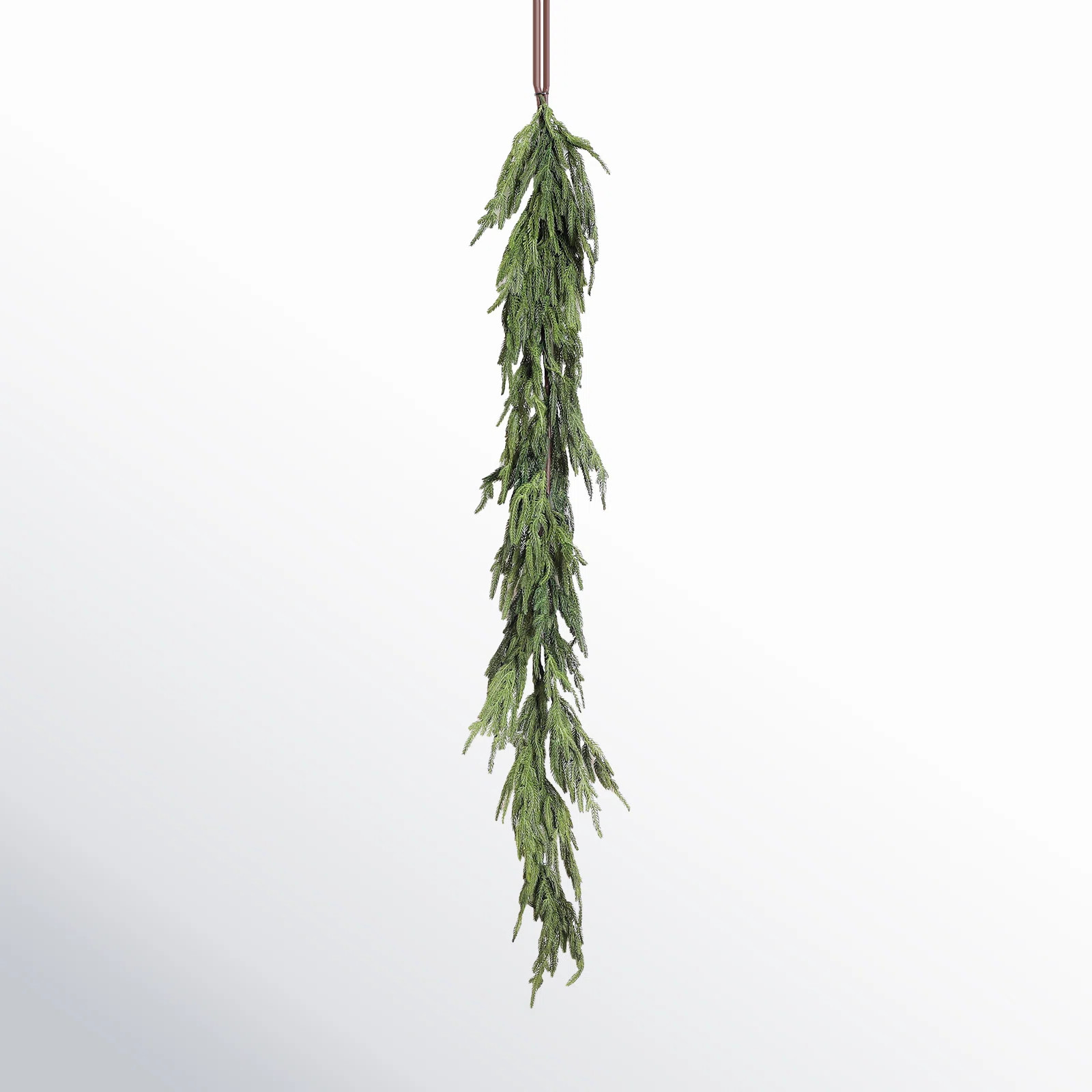 Real Touch Norfolk Pine Christmas Holiday Front Door Garland Table Runner | Wayfair North America