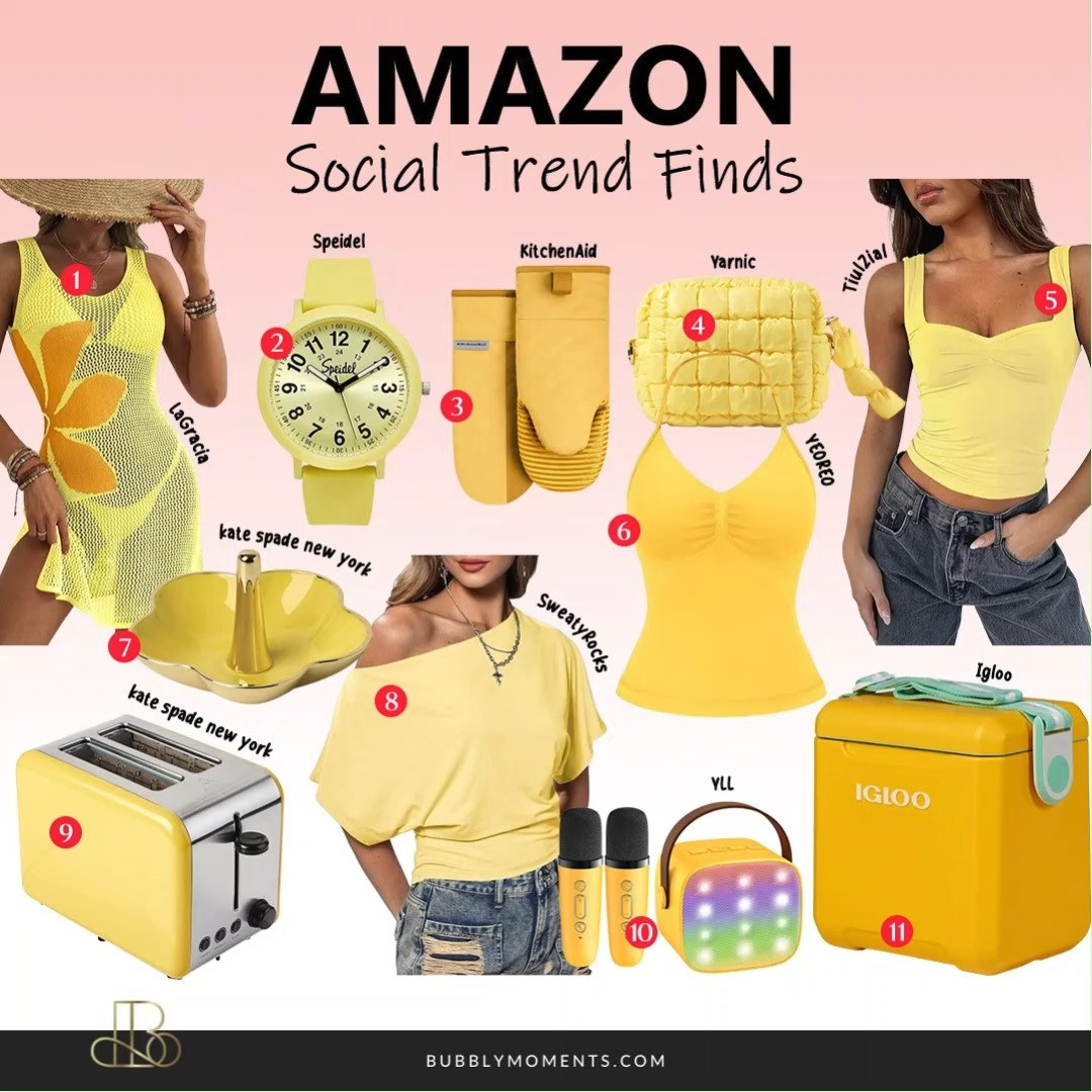 These Amazon social trend finds are everywhere right now ✨ From viral fashion pieces to everyday essentials and must-have accessories, these are the trending finds everyone is adding to cart. Perfect for upgrading your daily routine, refreshing your style, or finding those little things that make life easier and more fun.
Whether you love cozy home finds, cute outfits, beauty favorites, or trendy accessories, this roundup has a little bit of everything. These picks are stylish, practical, and easy to use for everyday life. Save this post for your next Amazon scroll and tap to shop the viral finds everyone is talking about 💕
#LTKStyle #LTKFinds #LTKBeauty #AmazonFinds #TikTokMadeMeBuyIt #AmazonFavorites #ViralFinds #TrendingNow #AmazonMustHaves #OnlineShopping #DailyFinds #MustHaveItems #TrendingProducts #FashionFinds #HomeFinds #BeautyFinds #LifestyleFinds #AmazonDeals #InternetFamous #ViralProducts #ShopWithMe #AmazonTrend 

 