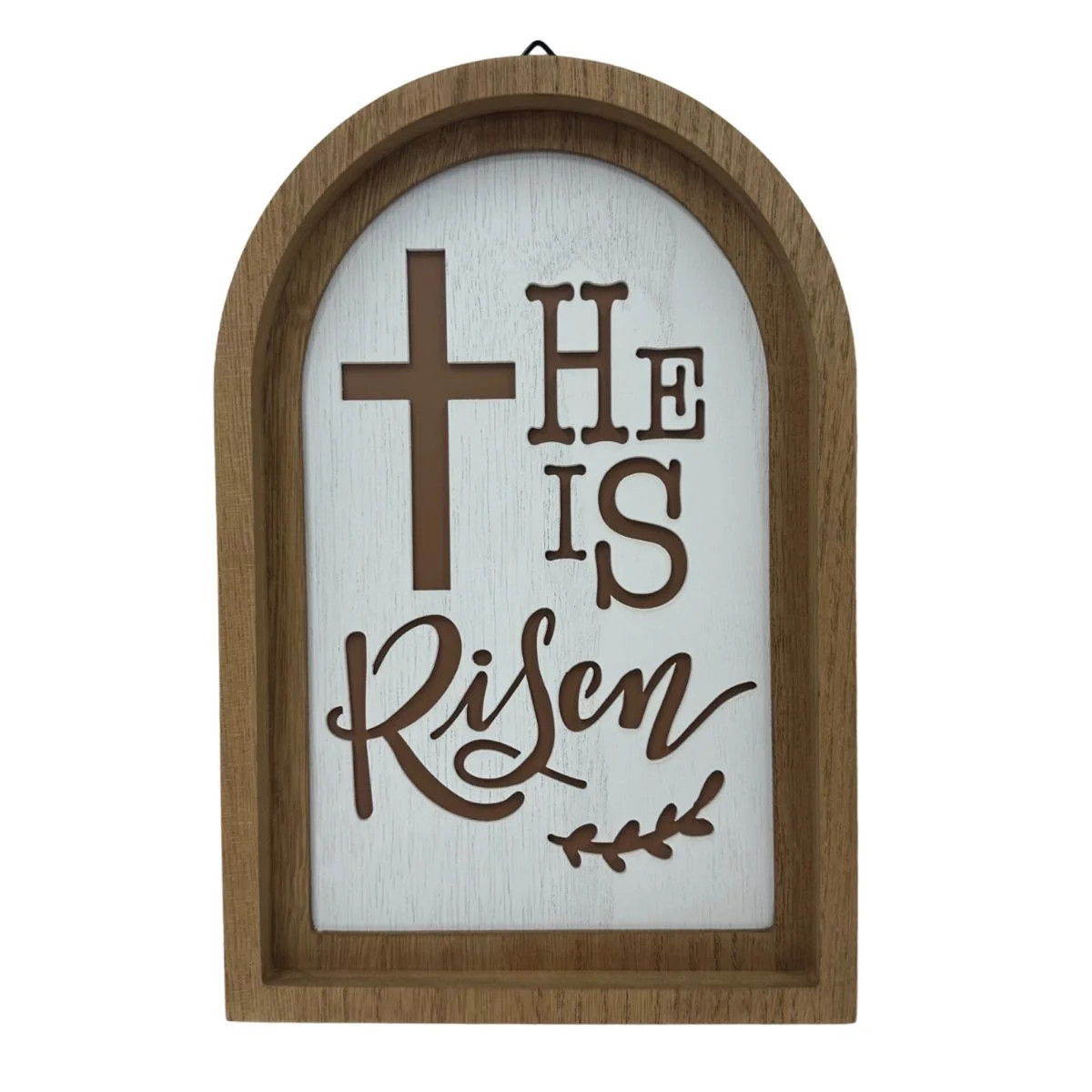 Easter Hanging Sign He Is Risen , 7.8 in x 11.6 in, by Way to Celebrate | Walmart (US)