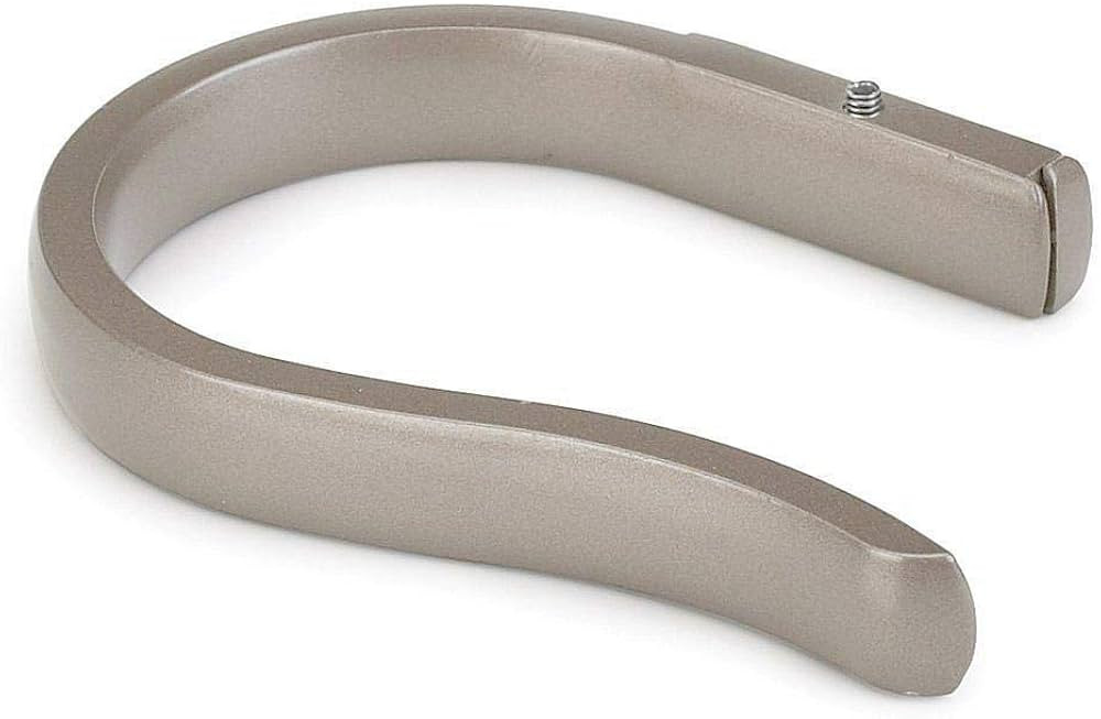 Umbra 242731-782-REM Basic Curtain Drapery Holdback for Window, Silver/Nickel 5 x 4.8 x 2.8 inche... | Amazon (US)