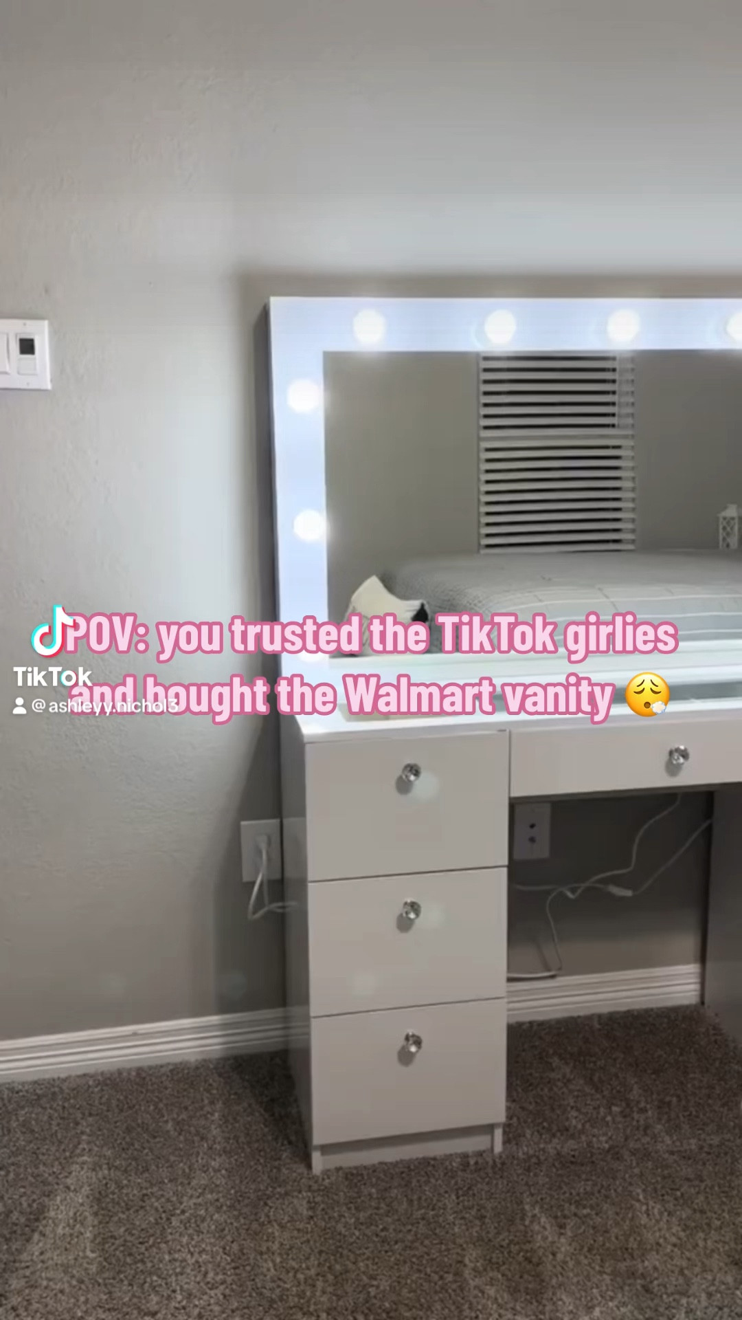 WALMART VANITY 

#LTKVideo #LTKbeauty #LTKhome