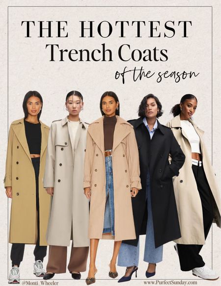 Trench coats are one of the reasons fall fashion is the best fashion! Here are a few of the best treachery coats of the season. 




#LTKSeasonal #LTKstyletip #LTKworkwear