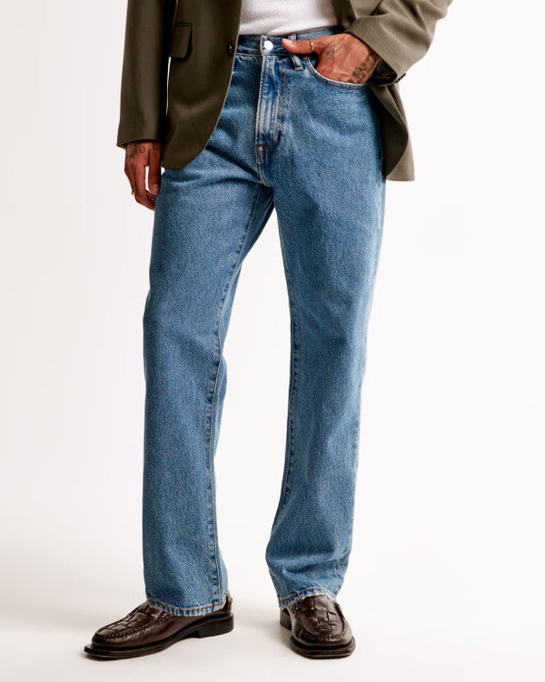 Men's Loose Jean | Men's Bottoms | Abercrombie.com | Abercrombie & Fitch (US)