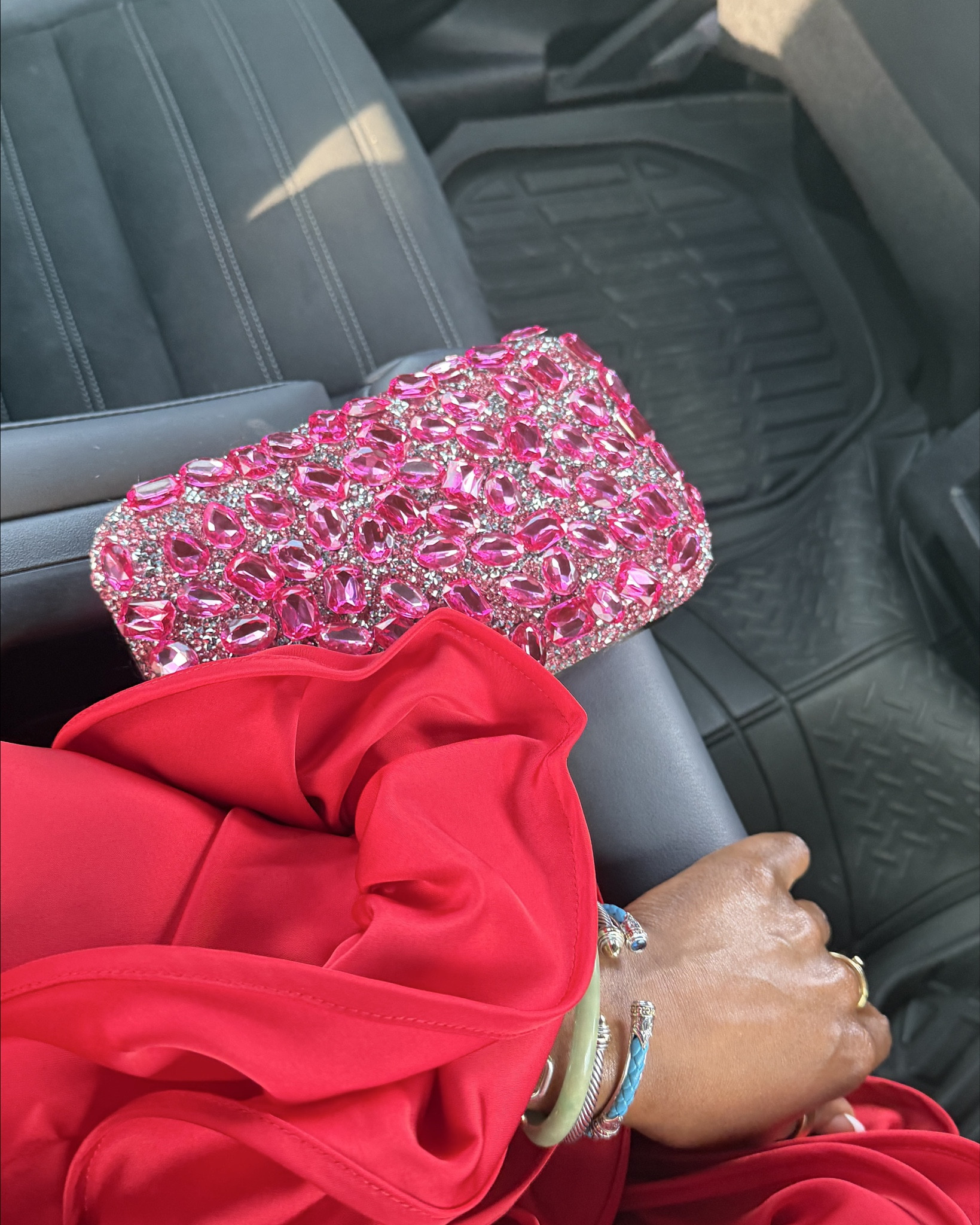 Valentine’s Day details! This dress was such a hit, everyone loved it! I’m wearing a size medium and you can totally wear this dress for any special occasion you have coming up. 

