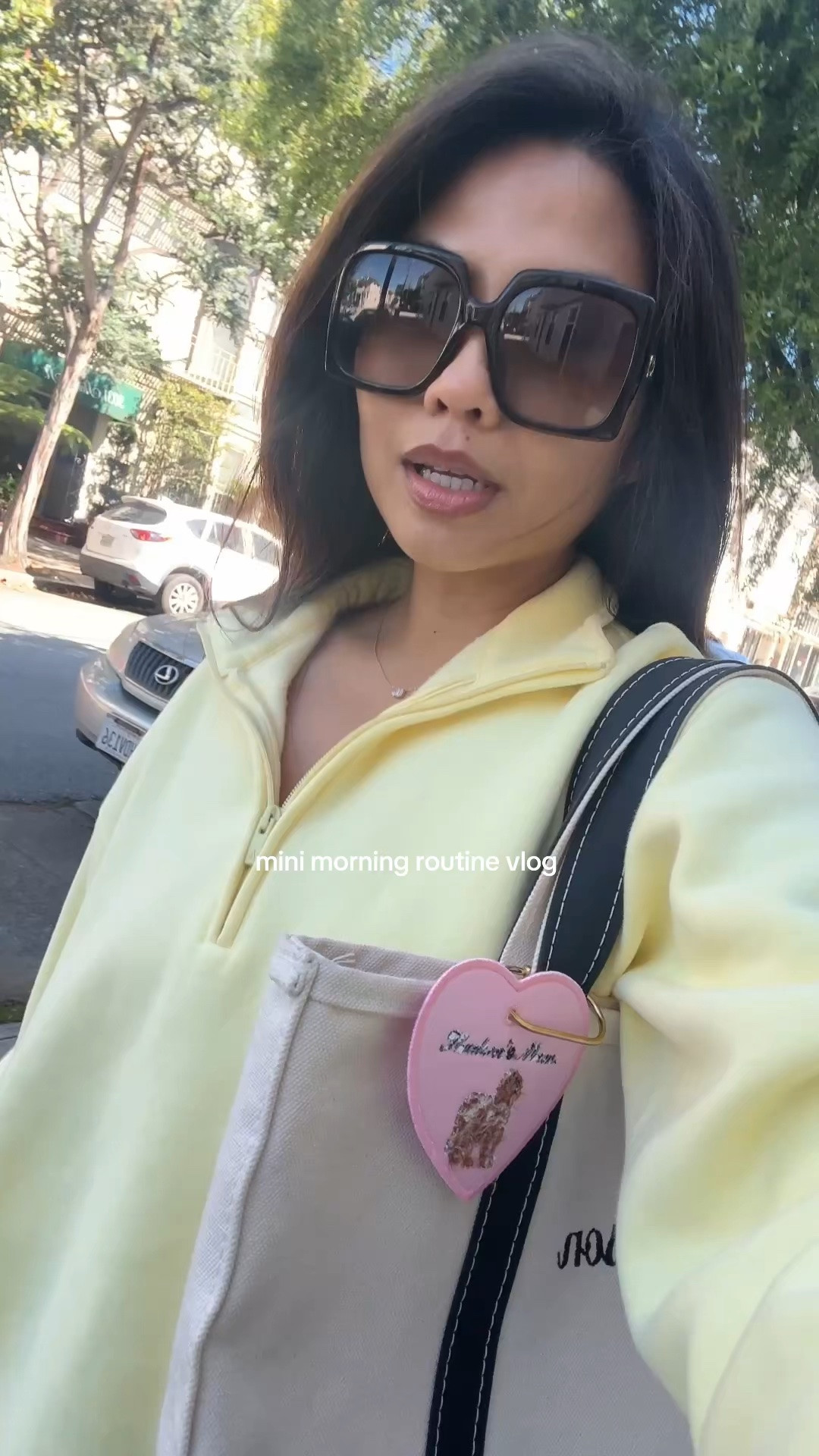 Mini morning routine vlog! Took Hudson potty and walked to our local coffee shop to refill on espresso beans 

Sizing:
Sweatshirt - lemonade color - tts, xs
Bra free cami - tts, xs in light grey 
Pants - tts, xs petite friendly 
Sneakers - size down 1/2 size, usually a 7 and wearing 6.5 wide 
Boat and tote - medium size, black handles, short handles

#LTKdayinmylife #LTKmorningroutine #LTKootd