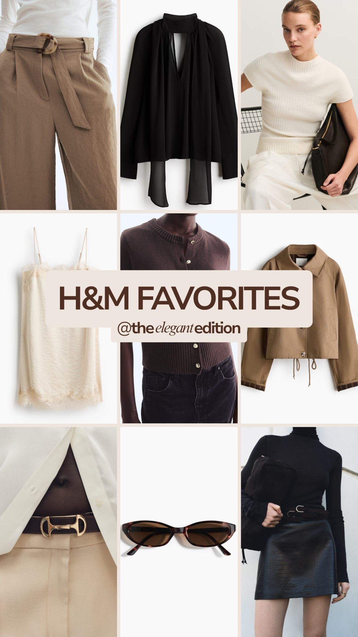 My personal favorite finds of new arrivals and bestsellers from H&M (and more options)
Tags: Spring Fashion, New Arrivals, Best Sellers, Outfit Ideas, Neutral Fashion, Stylist Picks, Under $100, Fashion Finds 2026, Lace Trim Top, Ballet Flats, Cropped Trench Jacket, Wide Leg Jeans

#LTKspring #LTKstyletip #LTKeurope