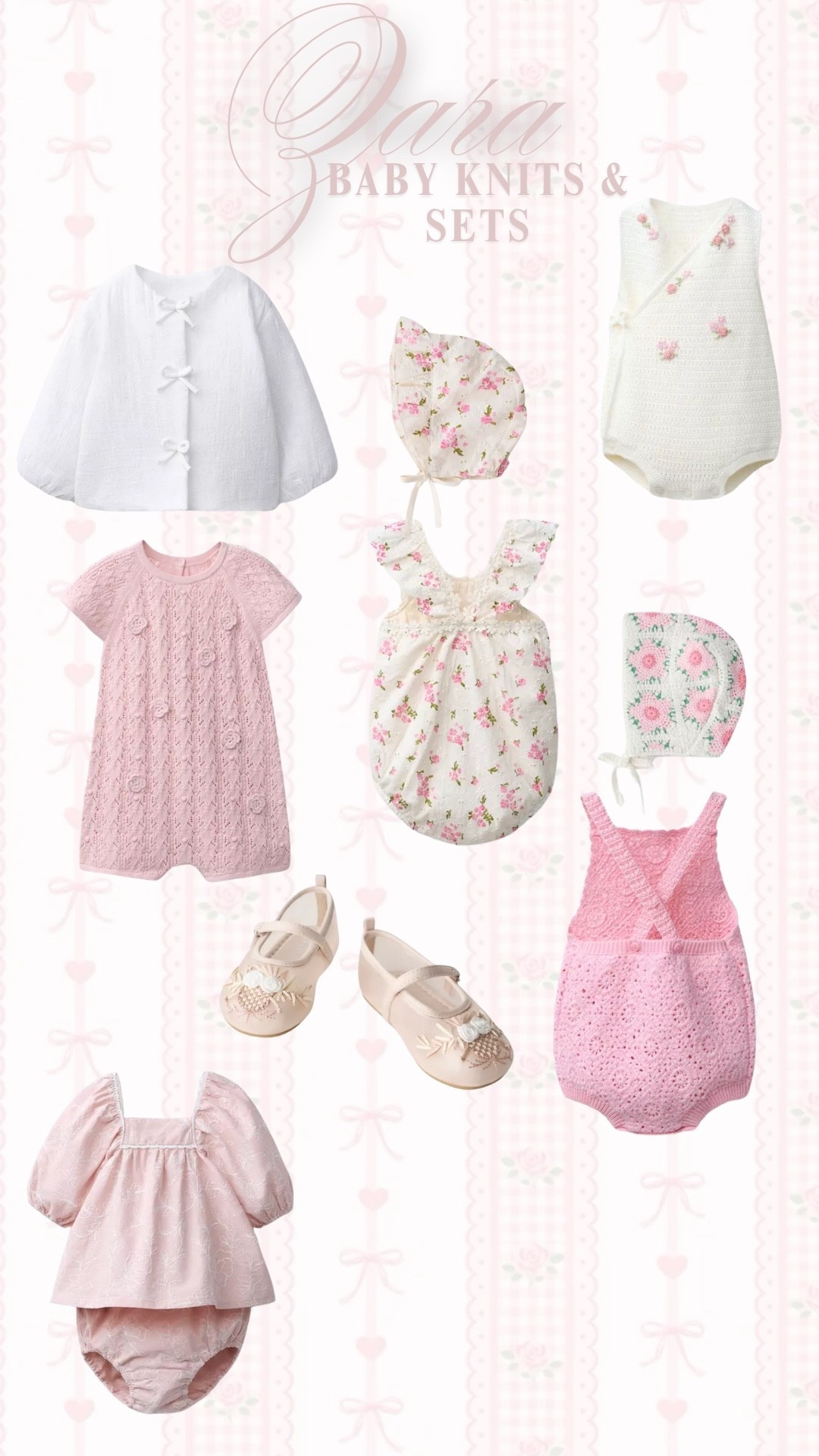 Cutest bay girl spring arrivals from Zara! Adorable baby girl knit outfits for spring! Adding to cart! 

#LTKBaby #LTKmomlife #LTKKids