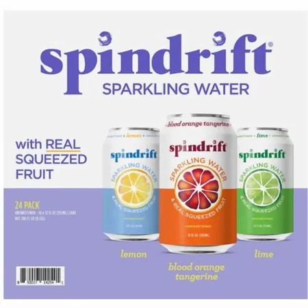 Spindrift Sparkling Water Variety Pack 12 fl. oz., 24 pk. | Walmart (US)