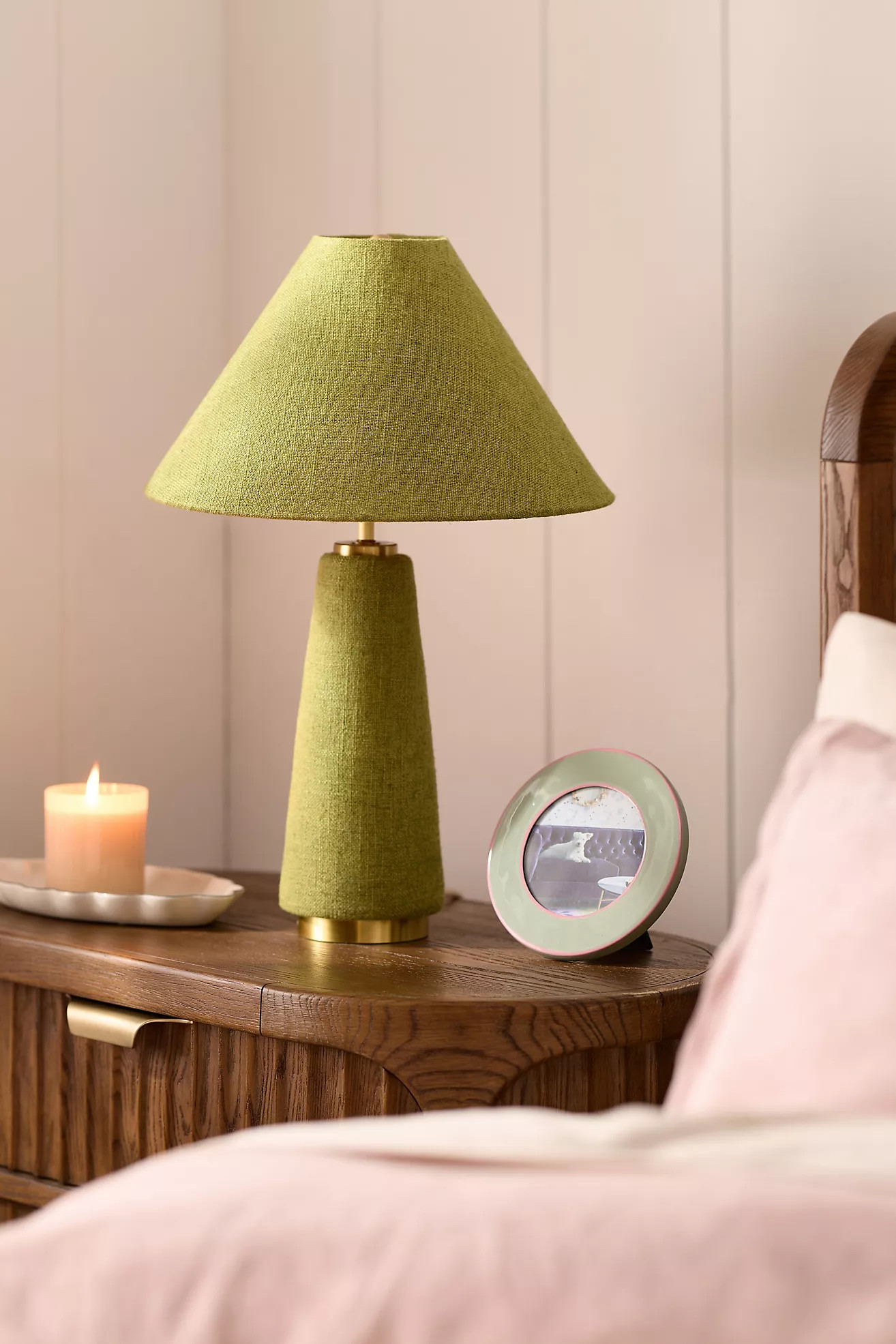 Lulu Linen Table Lamp | Anthropologie (US)