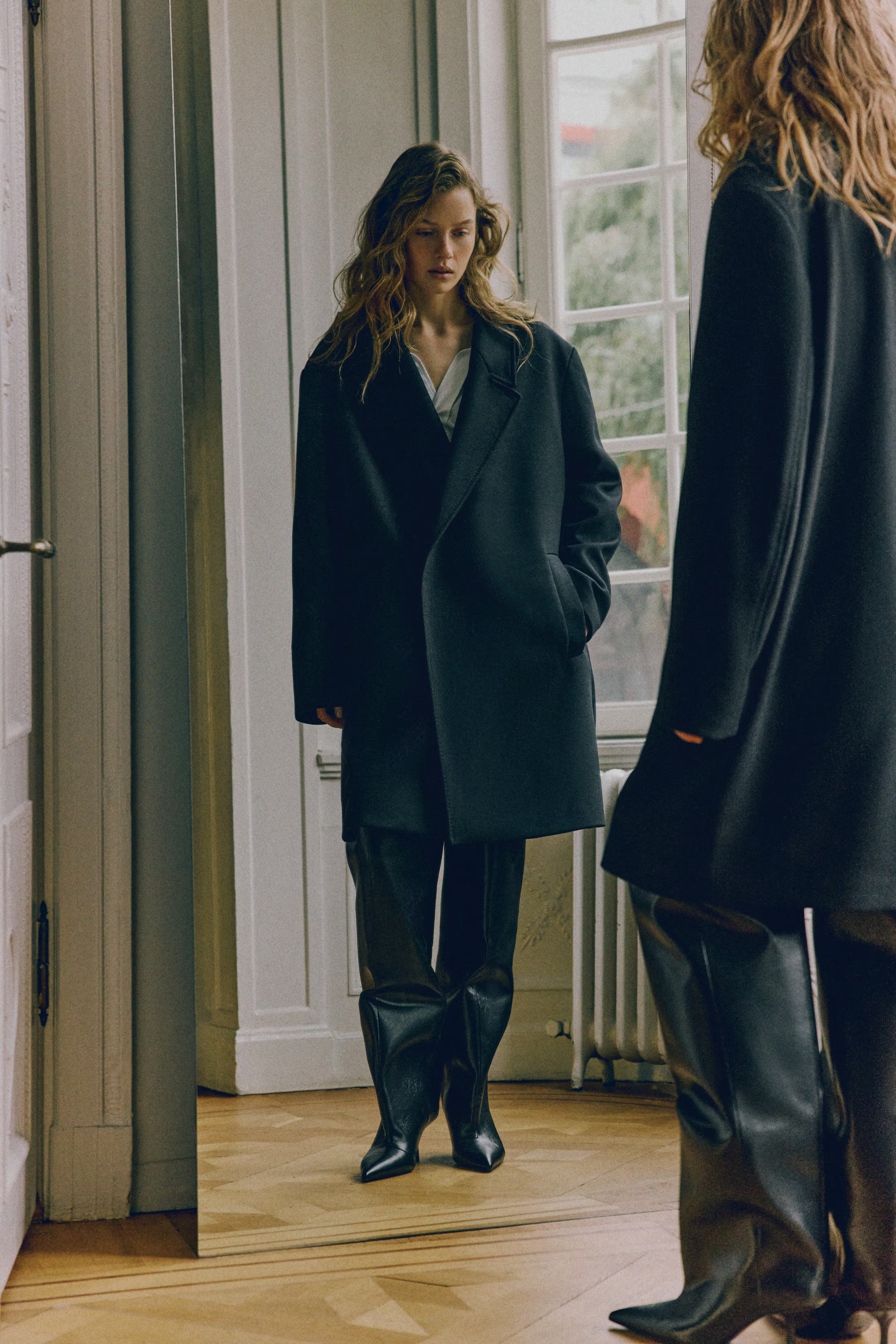 Oversized Wool-Blend Coat | H&M (US + CA)