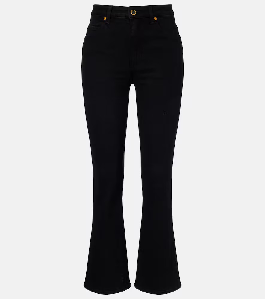 Khaite Vivian high-rise cropped flared jeans | Mytheresa (UK)