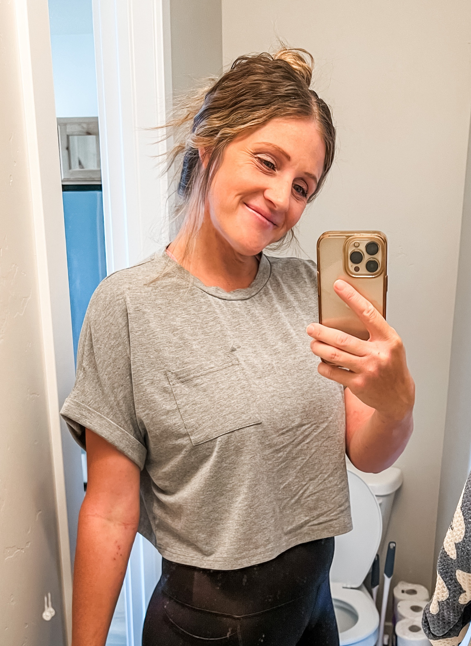 THE best cropped tee for $6 🙌🏼

#LTKSale #LTKfitness #LTKunder100