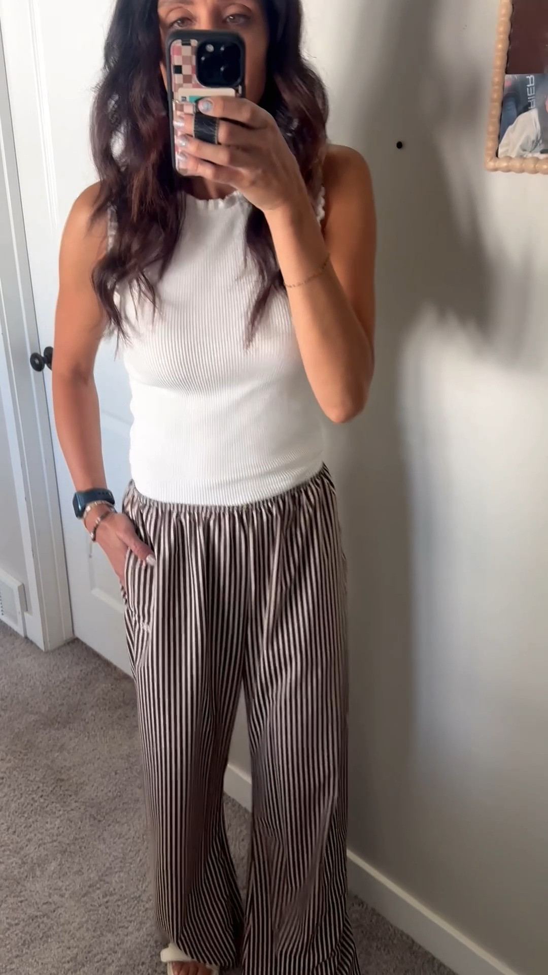 Elevated comfy outfit. Perfect mom carpool fit. 

Save on the trousers with code MDWMOMTASTIC

#LTKmomlife #LTKdayinmylife #LTKgrwm