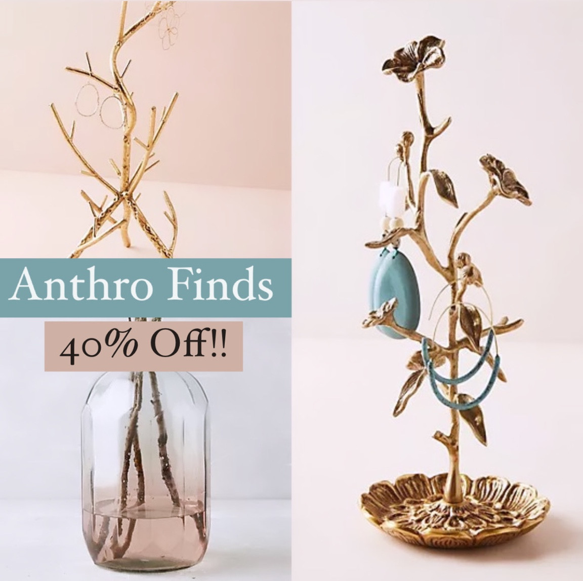 Anthropologie Finds 40% off today!!

Jewelry Tree, Brass, Ombré Glass, Fur Slippers, Gifts For Her, Anthro, Antique, Vintage, Heatless Curls, Living Proof, Sale.

#Anthro #Anthropologie #Sale #Jewlery #Ombre #HomeDecor #Slippers #Decor #GiftsForHer

#LTKGiftGuide #LTKhome #LTKsalealert