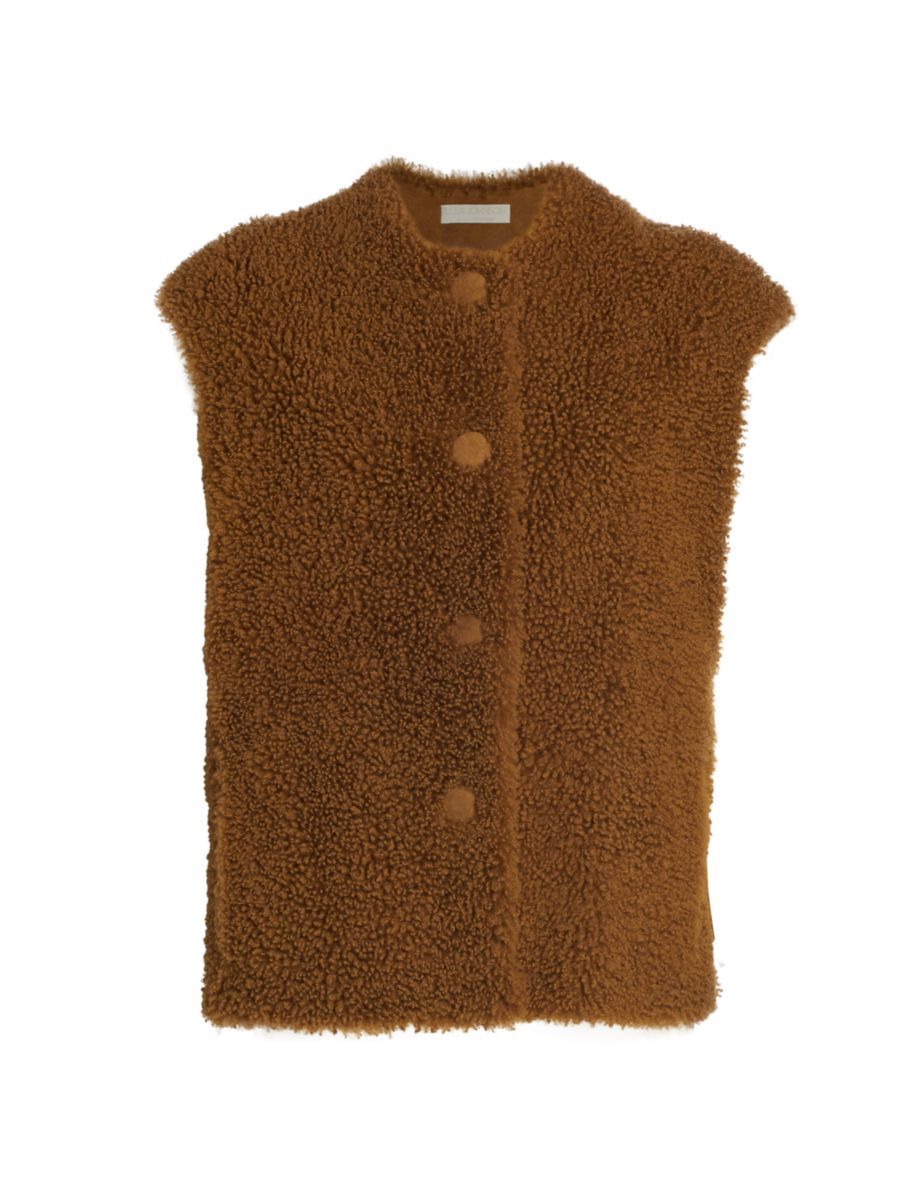 Ulla Johnson Selene Shearling Vest | Saks Fifth Avenue