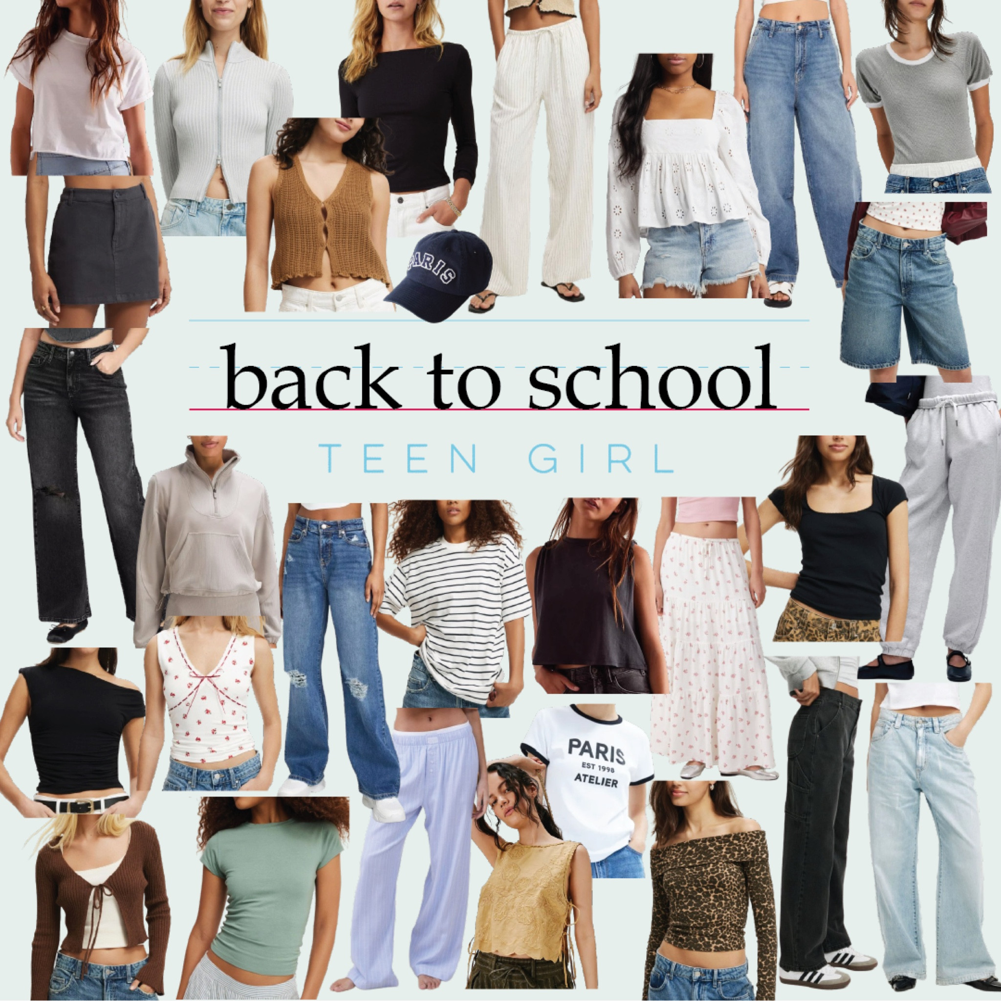 Because the best part of going back to school is the new clothes! From classroom to after-school hangouts, these looks have you covered.

#TeenStyle #BackToSchoolFashion #TrendyJeans #OutfitInspo 

#LTKStyleTip #LTKBacktoSchool #LTKKids