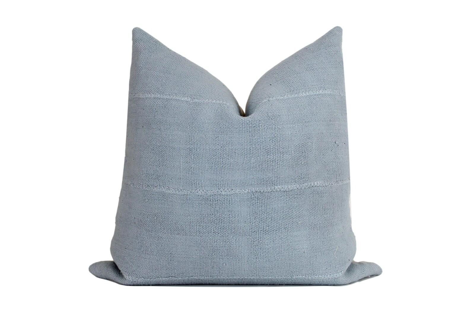 Grey Blue Mudcloth Pillow Cover | Etsy | Etsy (US)