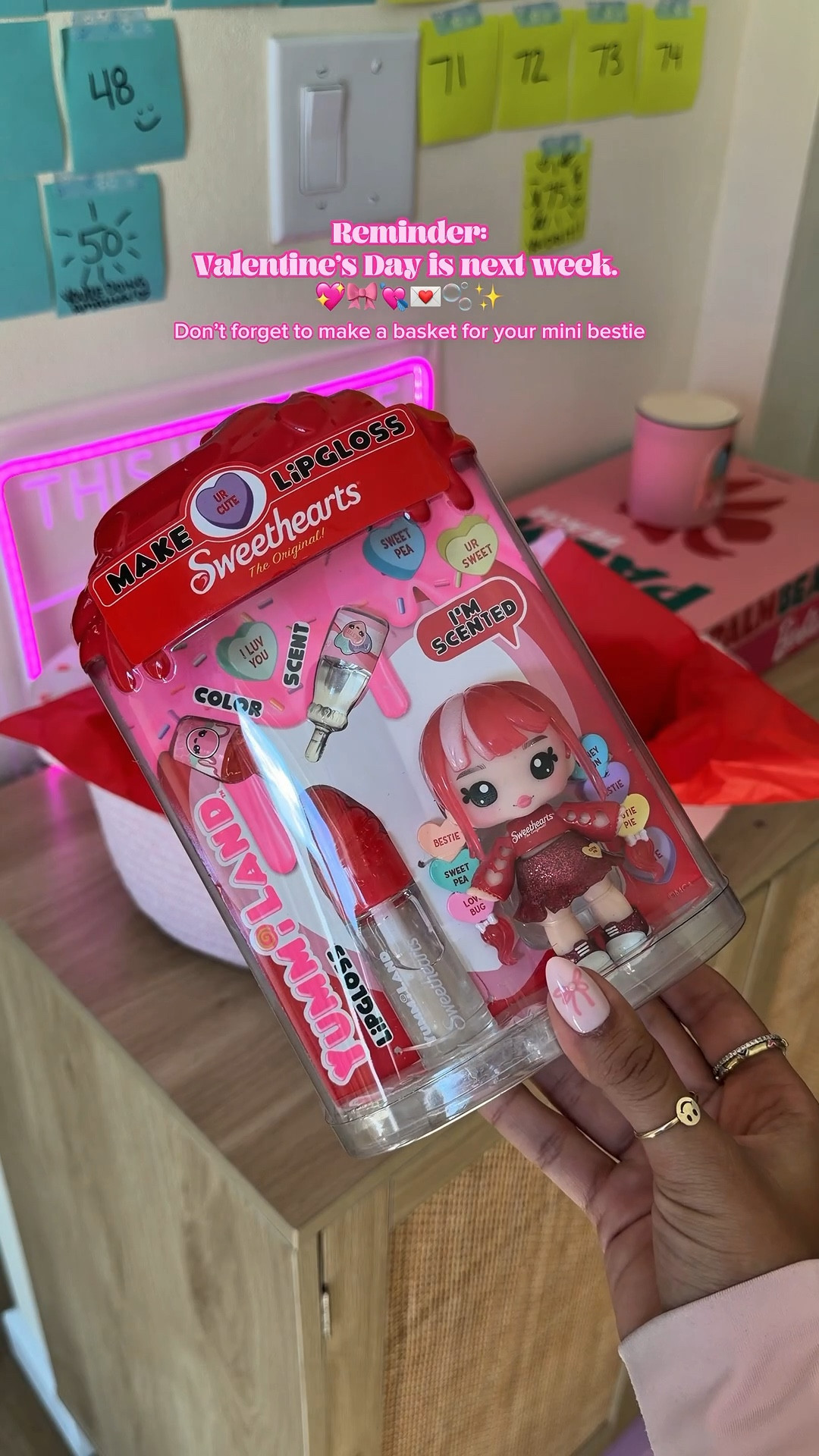 This is your sign to make a love basket for your mini bestie 💌💖🎀🧺✨

#LTKValentine #LTKSeasonal #LTKmomlife