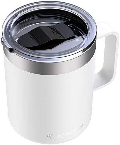 Umite Chef Stainless Steel Insulated Coffee Mug Tumbler with Handle, 12 oz Double Wall Vacuum Tum... | Amazon (US)