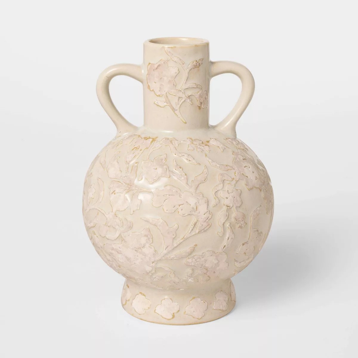 Floral Ceramic Vase - Threshold™ designed with Studio McGee | Target