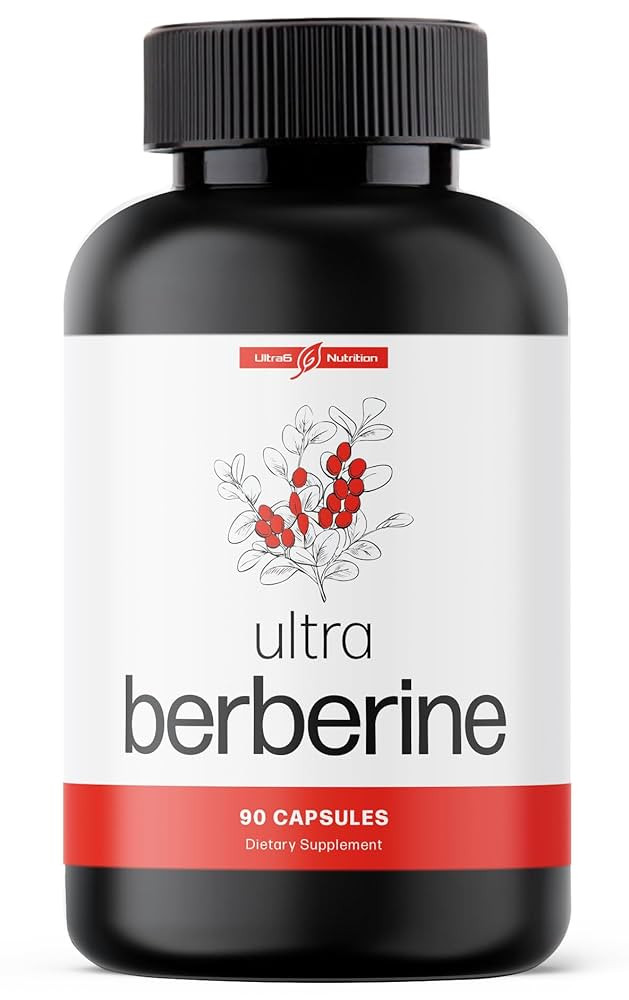 Ultra Berberine Supplement Capsules 600mg (1200mg to 1800mg Daily) – Pure Berberine HCL Supplem... | Amazon (US)