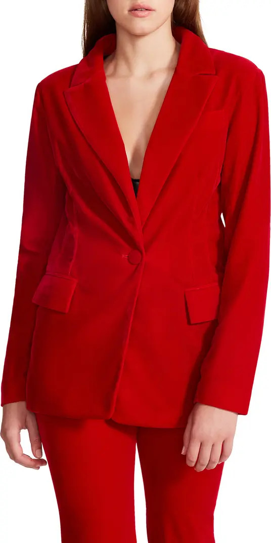 Harlow Velvet Blazer | Nordstrom