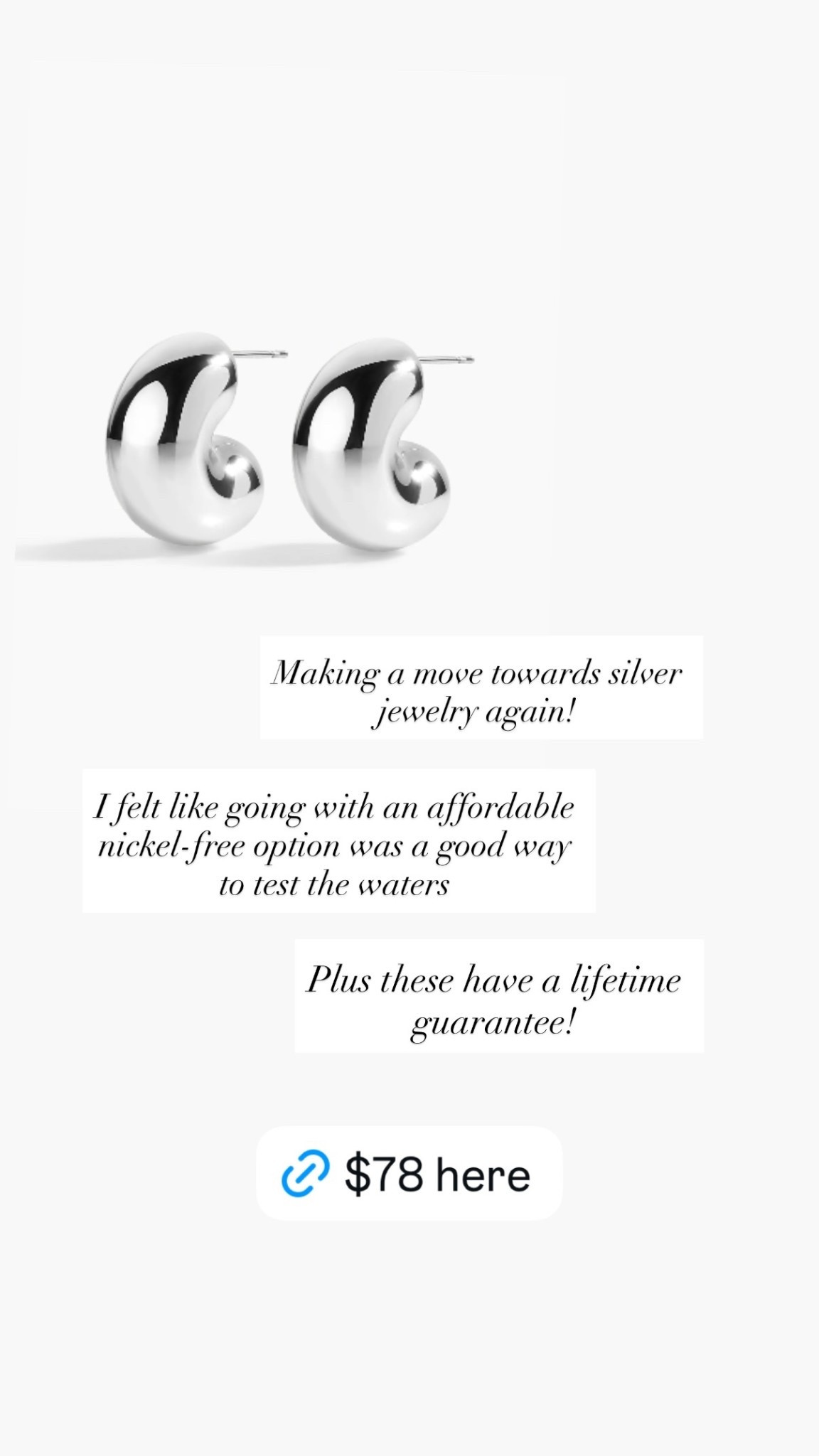 Silver earrings only $78.

#classicstyle
#silverjewelry
#earrings
#silverearrings
#chicstyle

#LTKBeauty #LTKSeasonal #LTKFindsUnder100