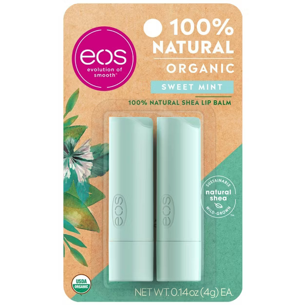 EOS Lip Balm Sticks - 2pk/0.28oz | Target