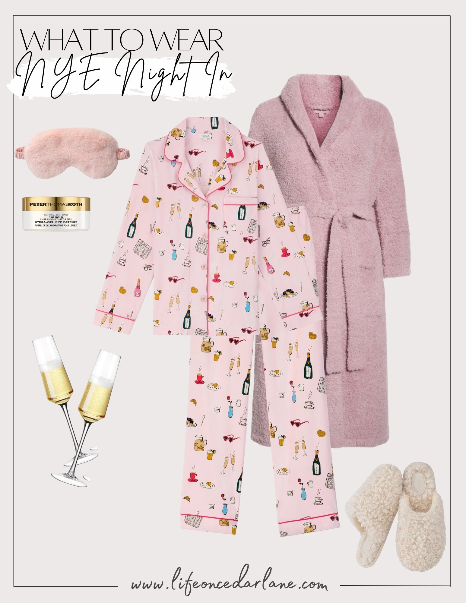What to wear- New Years Eve Night In! Love this festive pj set from Nordstrom! 

#nyelook #festivelook

#LTKHoliday #LTKGiftGuide #LTKOver40