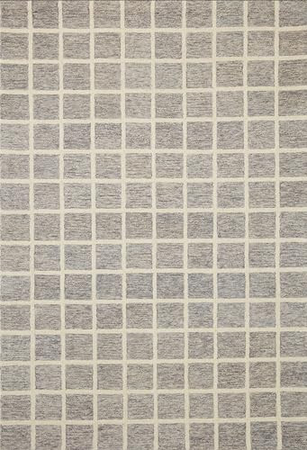 Loloi Chris Loves Julia Polly Collection POL-05 Accent Rug 2'-0" x 5'-0" Slate/Ivory Rectangular 0.38" Thick | Amazon (US)