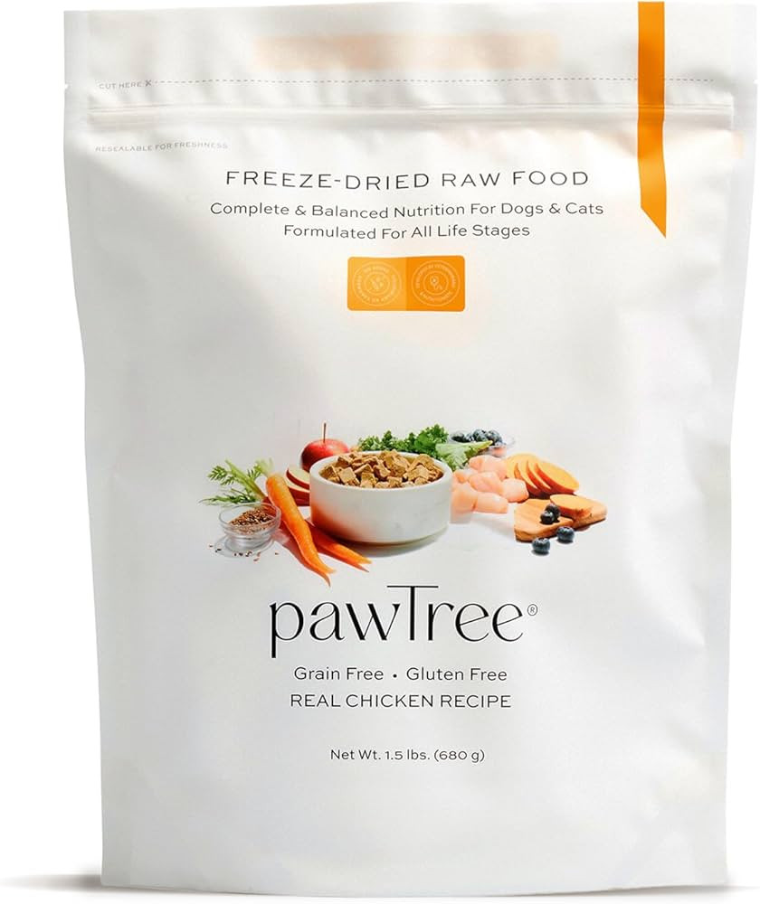 pawTree Freeze-Dried Raw Food for Dogs & Cats. Nutrient-Rich, All-Natural, Complete & Balanced Nu... | Amazon (US)