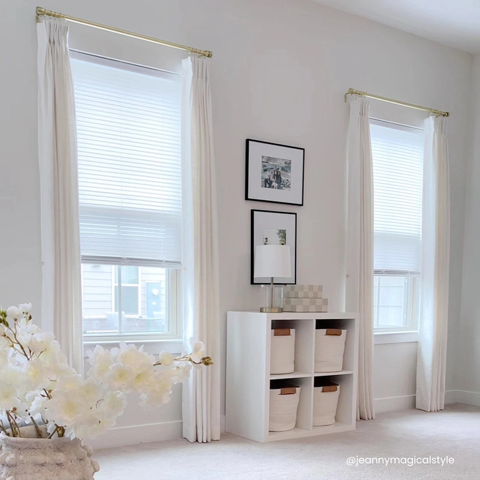 Linen Blend Curtains | Curtarra