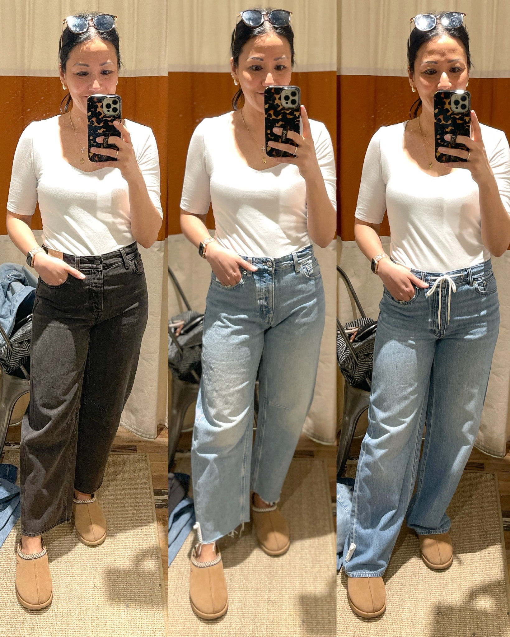 Curvy size 25 black jeans (would prefer 26)
Size 26 raw hem jeans 
Size 25 low slung baggy (need size 26)

Madewell Jeans


#LTKFindsUnder100 #LTKSeasonal #LTKSaleAlert