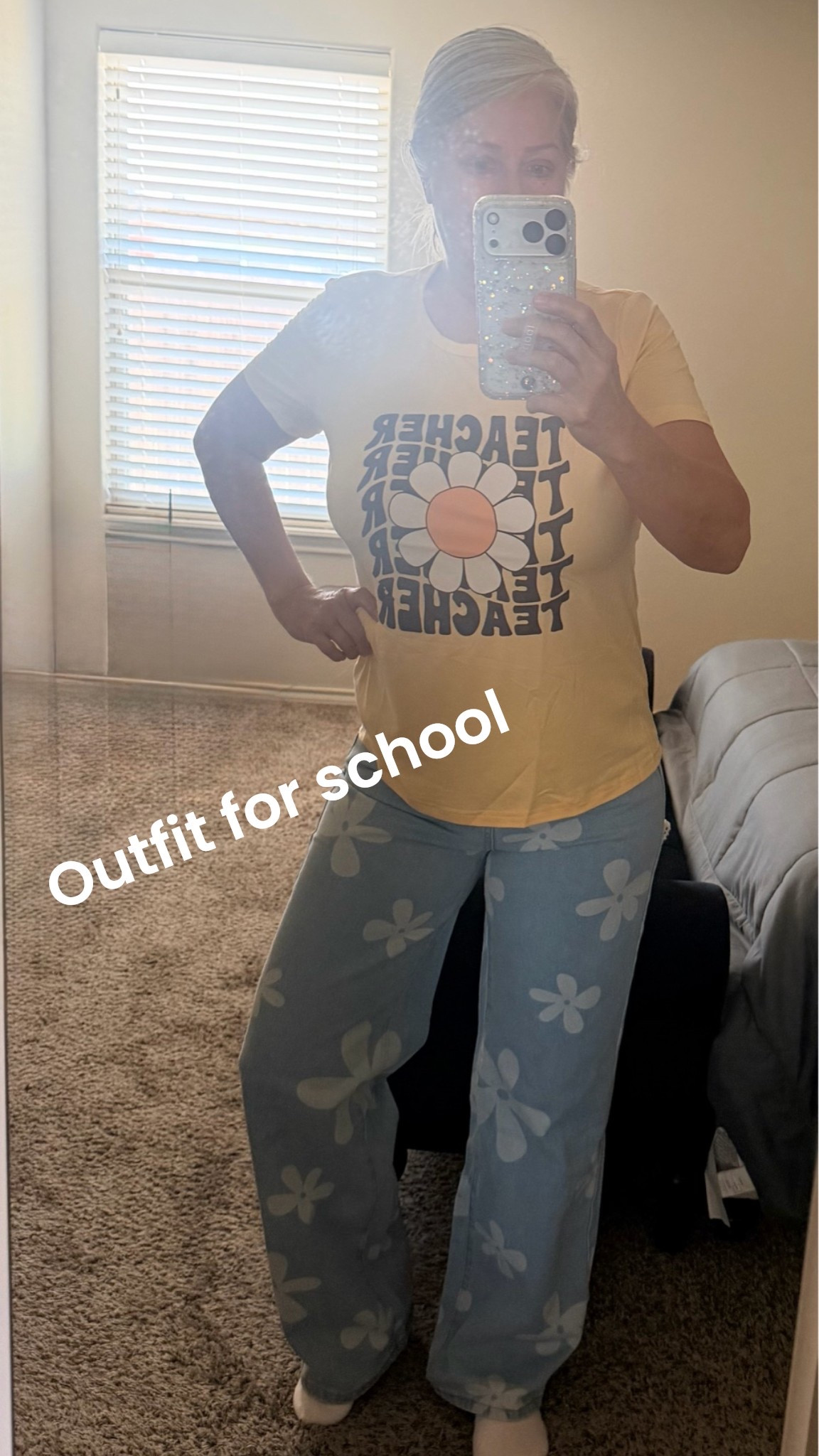 Just came today , my school outfit @shein #sheinpartner

#LTKSeasonal #LTKSaleAlert #LTKOver40