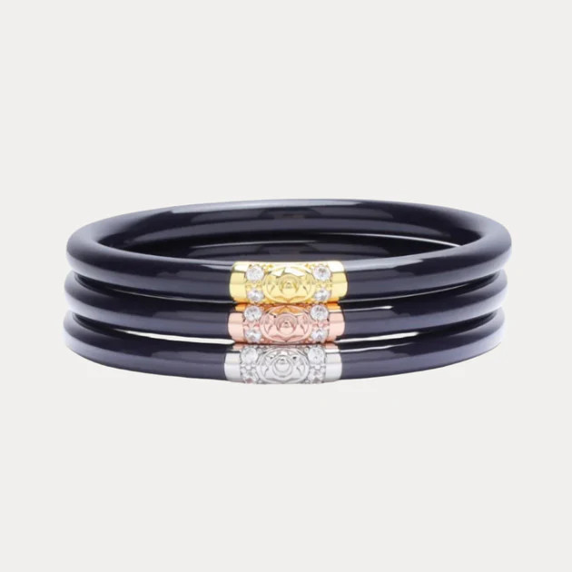 Three Kings All Weather Bangles® (AWB®) - Navy | BuDhaGirl