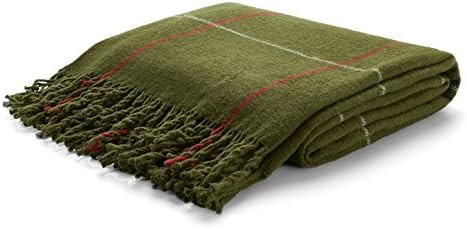 Arus Highlands Collection Tartan Plaid Design Throw Blanket Olive 60" X 80" | Amazon (US)
