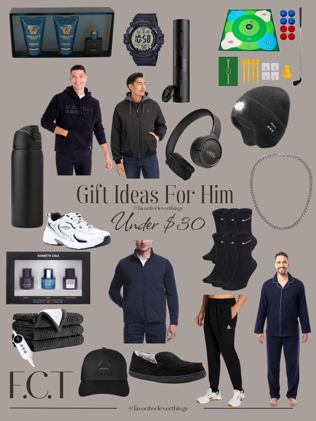 Gift ideas for him under $30 from Walmart
Perfume

#LTKHoliday #LTKMens #LTKGiftGuide