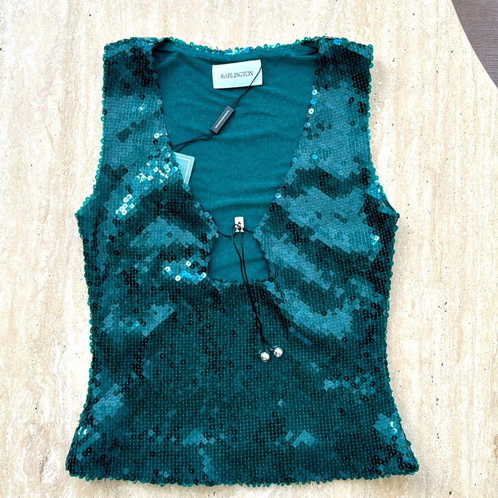 16Arlington sequin top | Poshmark