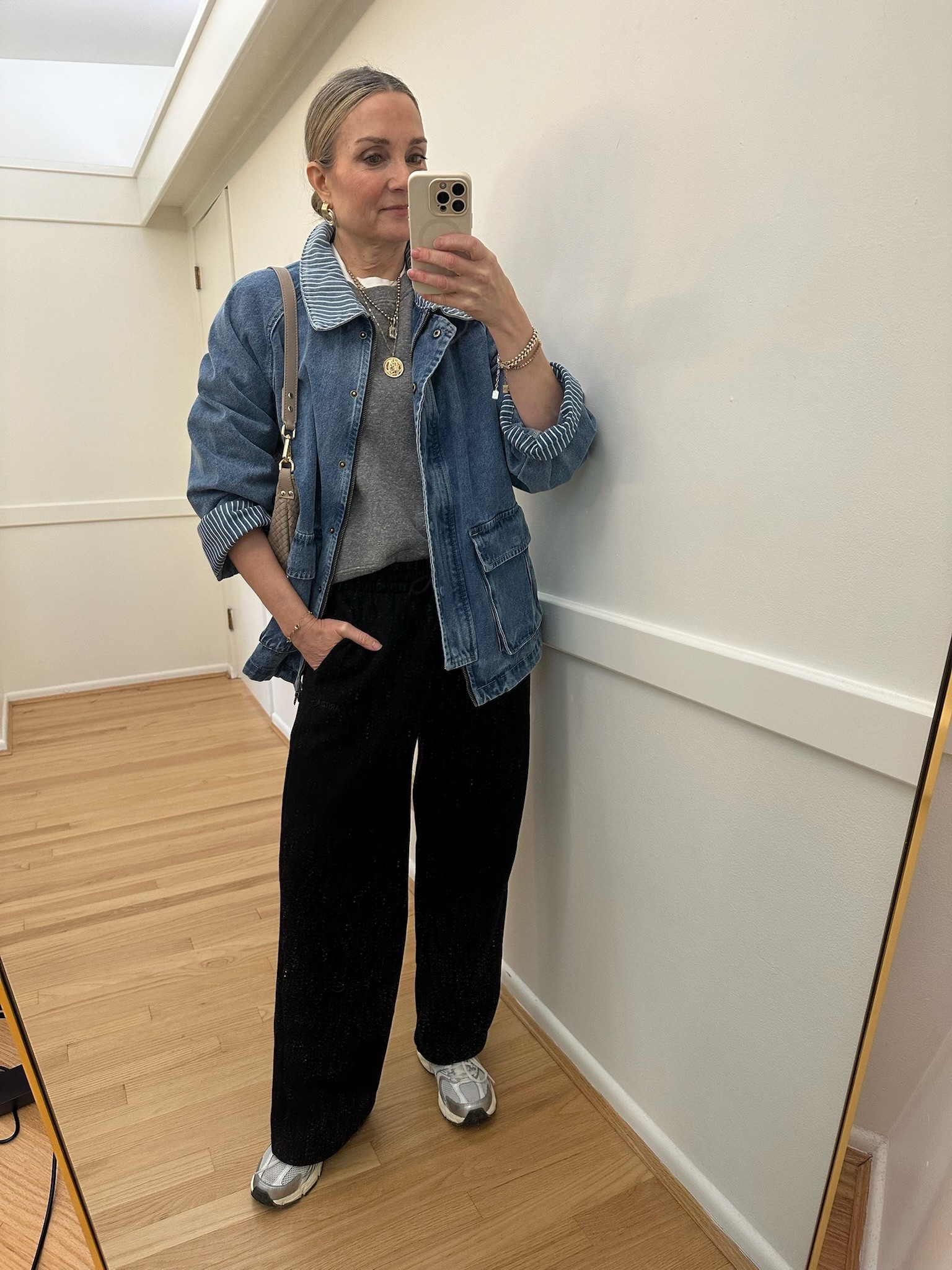 My new favorite layer for spring! Love the striped details. 

#LTKootd #LTKSeasonal #LTKOver40