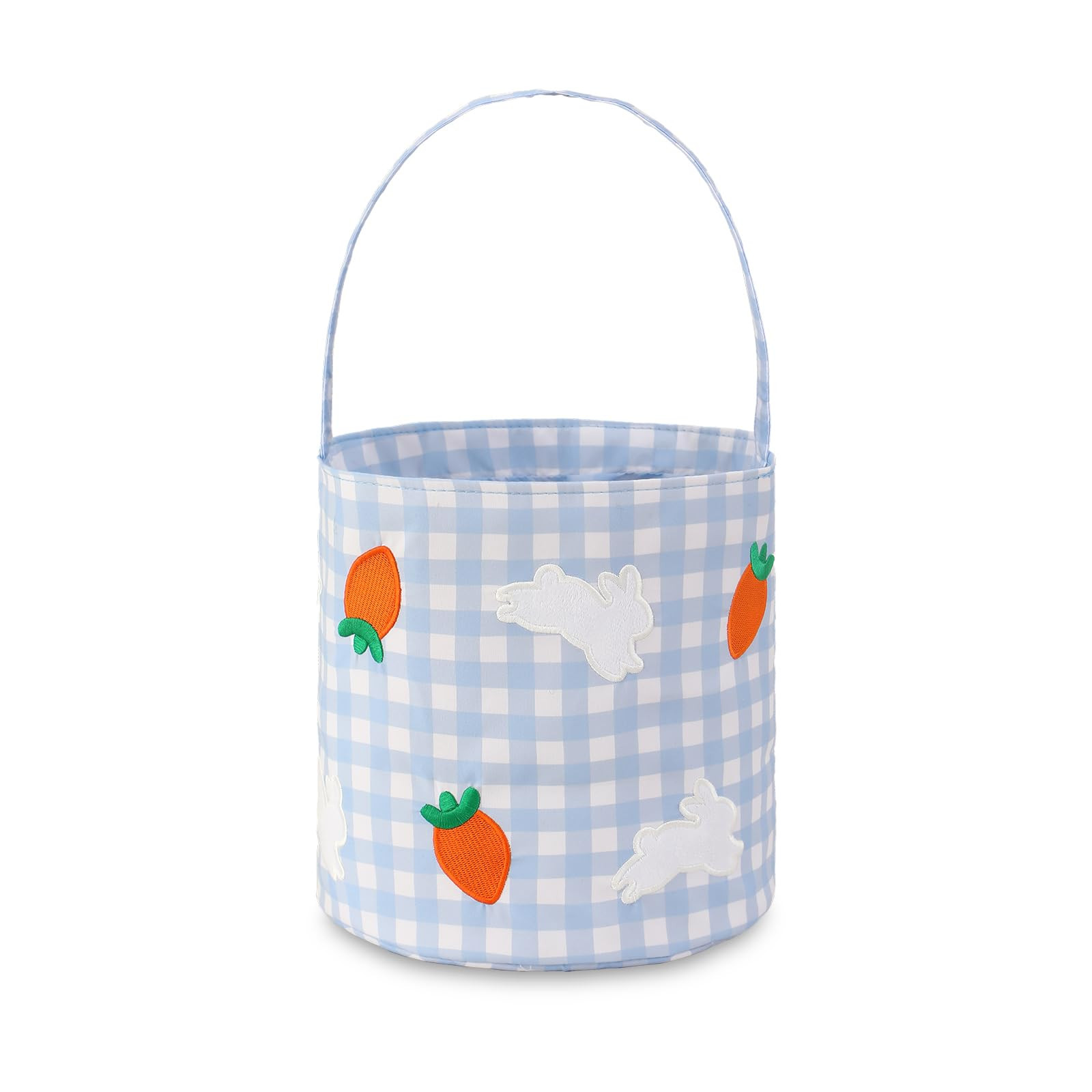 Easter Bunny Basket for Kids,Cute Easter Bucket Bags with Rabbit Ears for Easter Eggs Hunting,Eas... | Amazon (US)