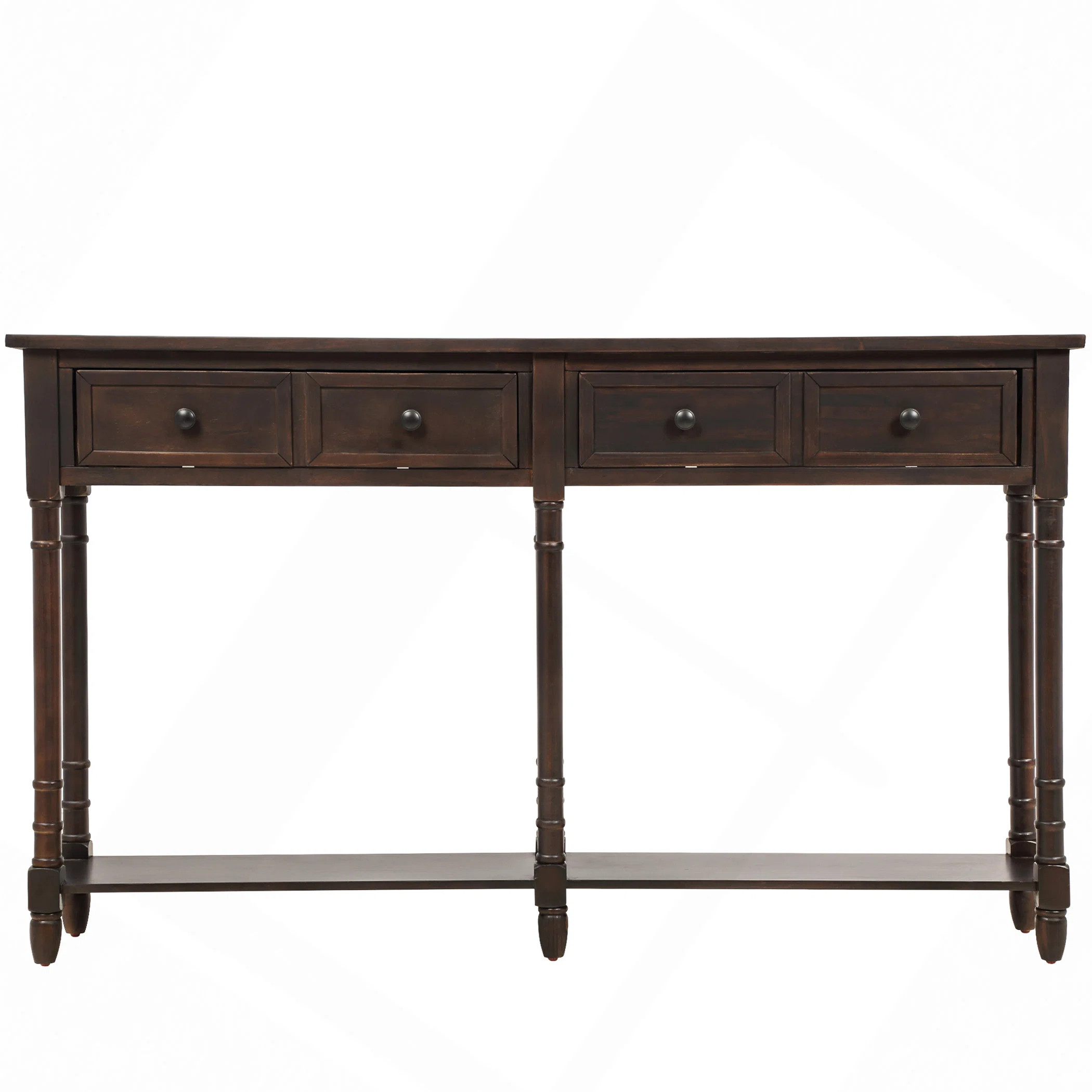 Ivy Bronx Console Table Sofa Table Easy Assembly With Two Storage Drawers And Bottom Shelf For Living Room, Entryway - Wayfair Canada | Wayfair North America
