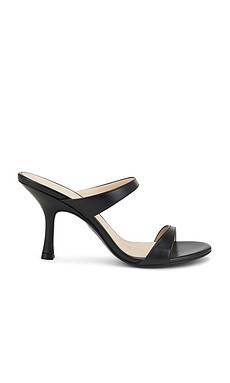 Stuart Weitzman Nudist 85 Slide in Black from Revolve.com | Revolve Clothing (Global)