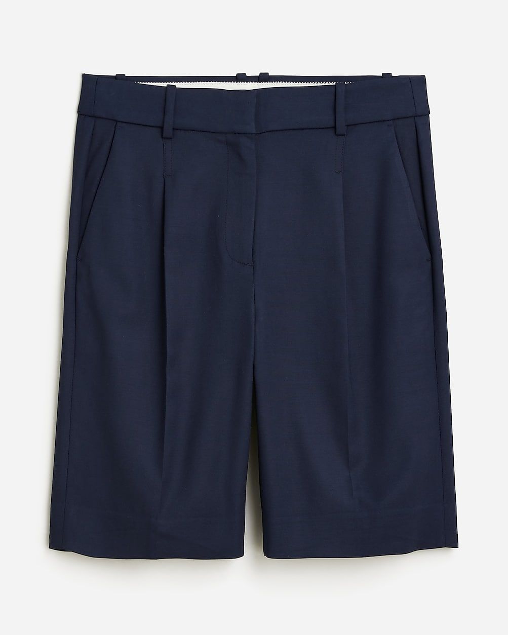 High-rise trouser short in city twill | J.Crew US