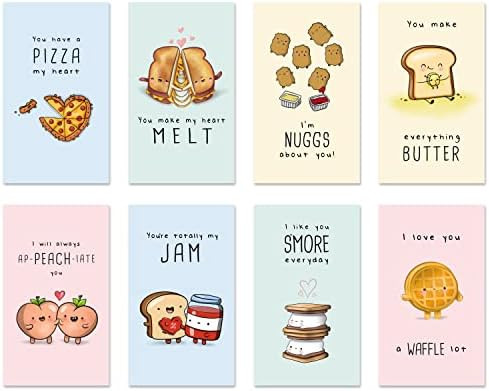 Classroom Valentine’s Day Cards, Mini Exchange Cards for Kids, Party Favors, Cute Small Cards F... | Amazon (CA)